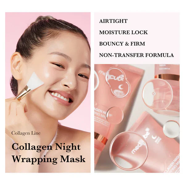 Korean Collagen Night Wrapping Peel-Off Mask | 60% OFF Today Only!